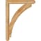 Ekena Millwork Thorton Craftsman Rough Sawn Bracket, Western Red Cedar, 4"W x 32"D x 44"H BKT04X32X44THR04RWR - alternate 3